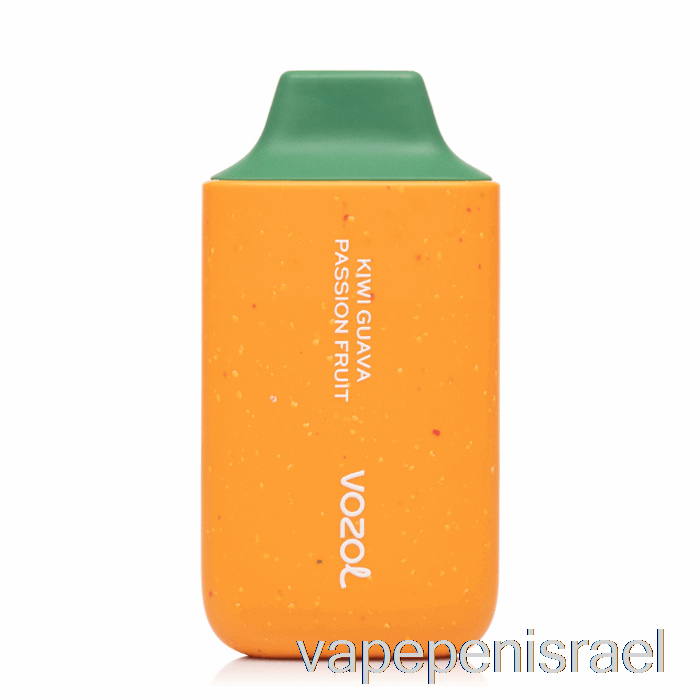 חד פעמי Vape Israel Vozol Star 6000 פסיפלורה קיווי גויאבה חד פעמי